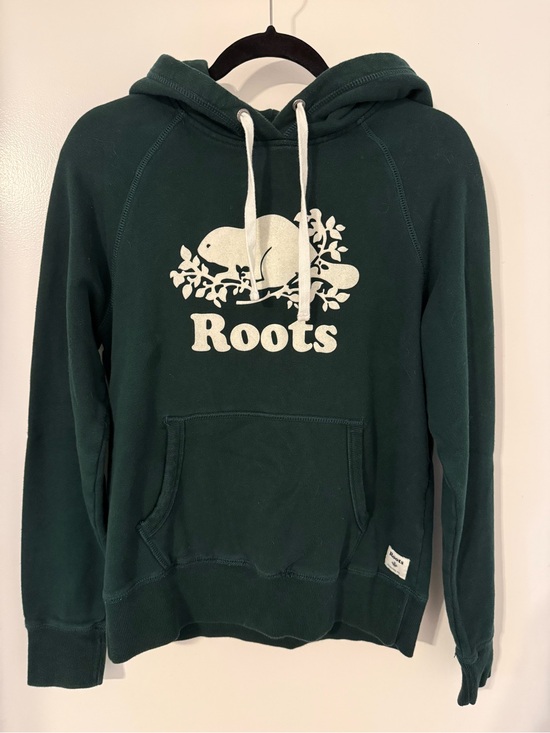 Roots Tops - Roots S Green Hoodie